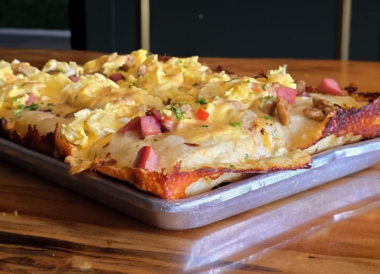 Bourbon Street Brunch Pizza