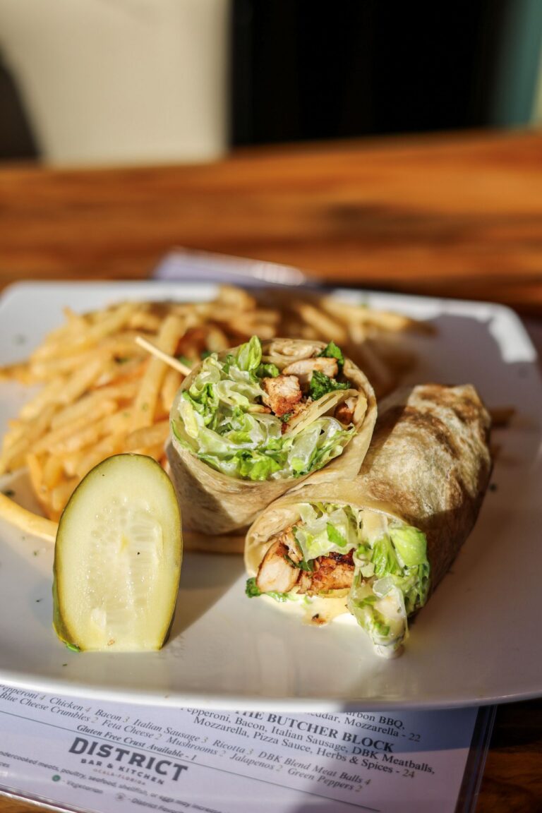 Chicken Ceaser Wrap