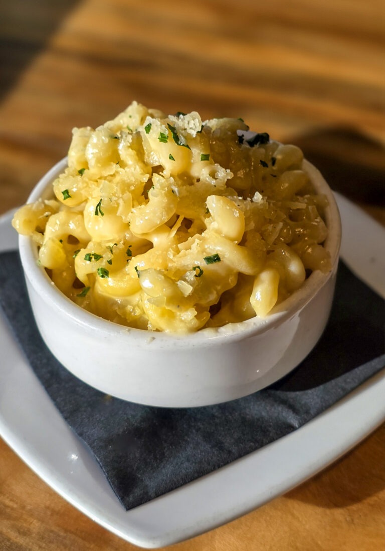 Mac and Cheese Side at District Bar and Kitchen in Ocala Florida
