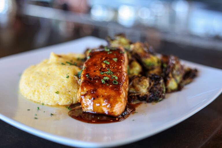 Bourbon Salmon - Takeout or Delivery