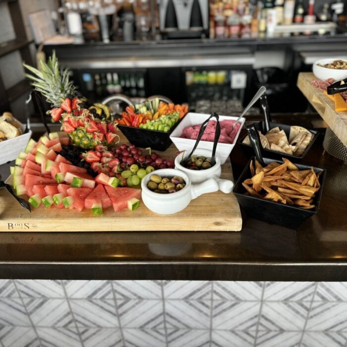 Catering - beautiful Setup of Fruits and Finger Foods