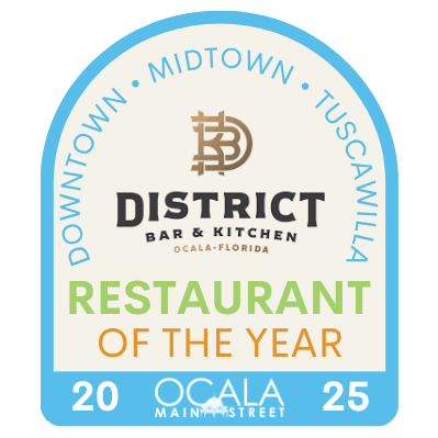 Ocala Main Street's Restaurant of the Year 2025