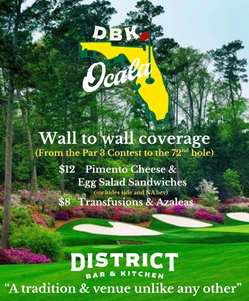 2026 masters Tournament Coverage in ocala