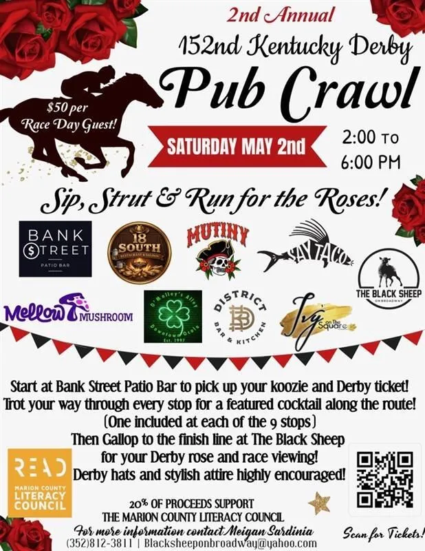 Kentucky Derby Pub Crawl Participant